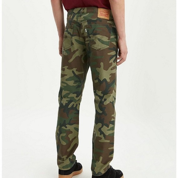 LEVIS 541 ATHLETIC FIT TAPERED CAMO PANTS 33x30 - Picture 3 of 5
